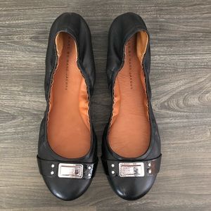 Marc by Marc Jacobs Black Ballet Flats